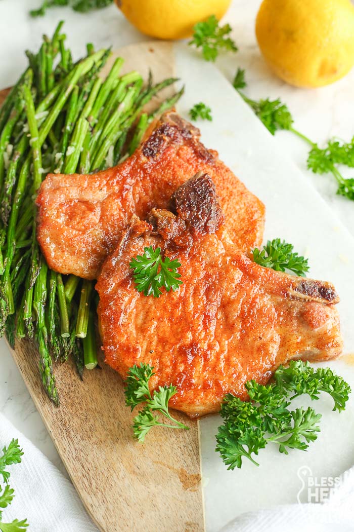 Pork chops in air fryer outlet oven